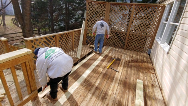 Deck Repair, Staining, Painting and Installation