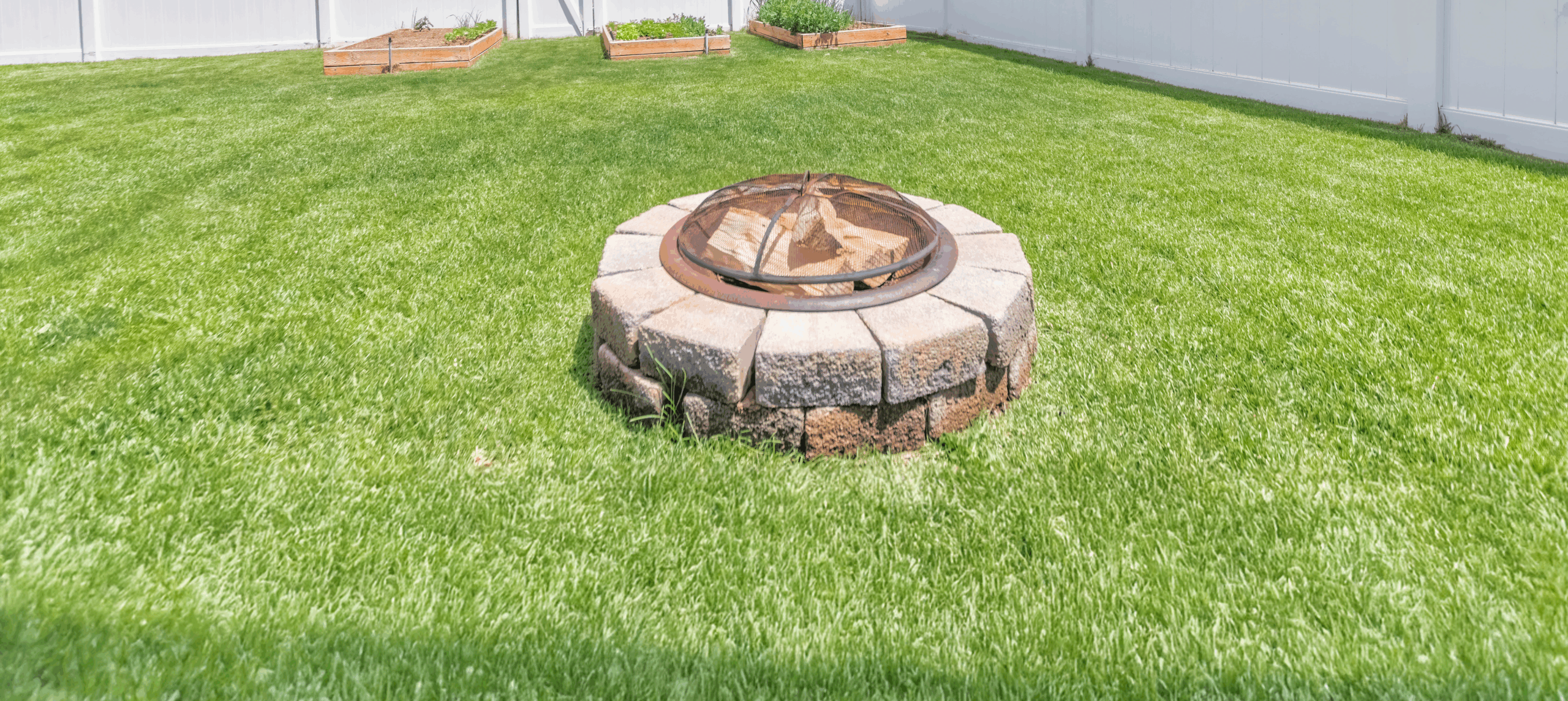 fire pit installation